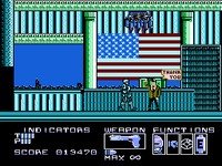 une photo d'Ã©cran de Robocop sur Nintendo Nes